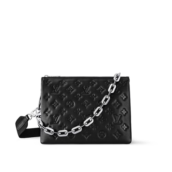 Handbags - Black Leather Crossbody/Shoulder Bag, Never Used